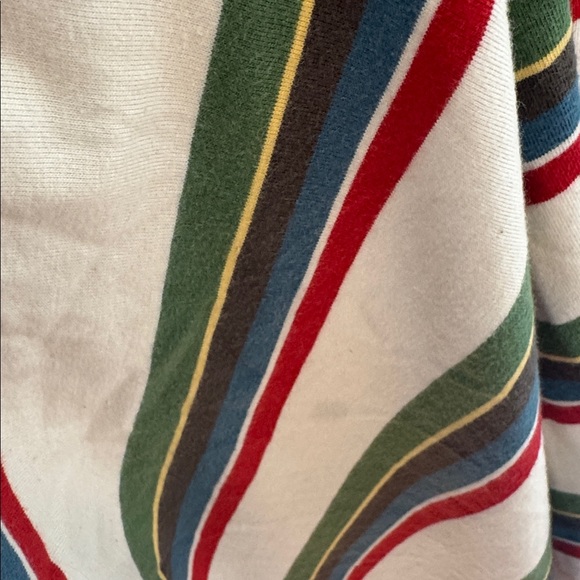 Guess Multicolor Striped Tee with Red Trim - Large - Picture 10 of 10